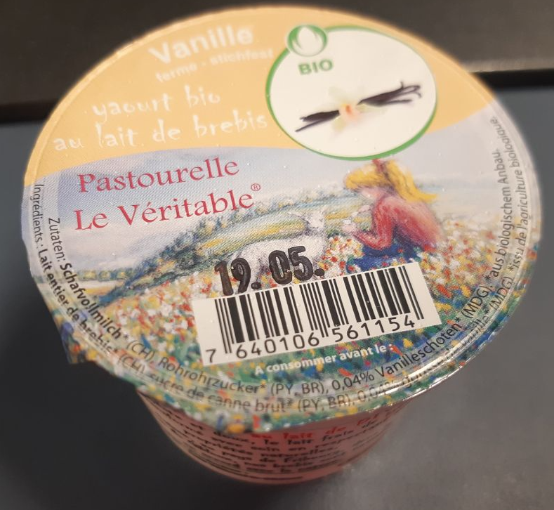yogourt vanille ferme - Pastourelle (pot plastique 125g)