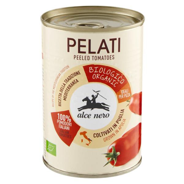 Alce nero - Pelati - Tomate s pelée s - Conserve 400gr