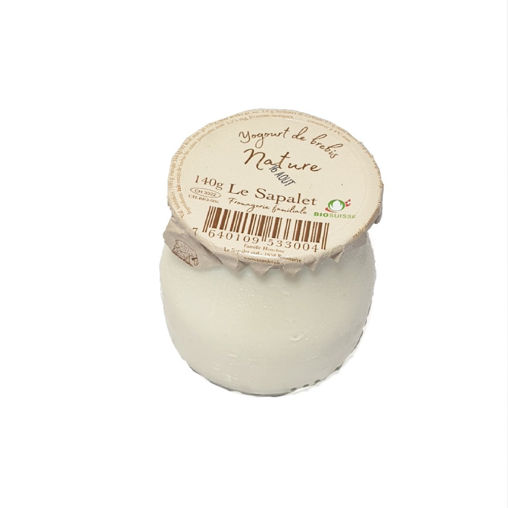 yogourt brebis vanille - Sapalet (140g)